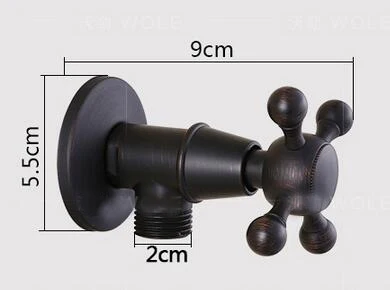 Новое поступление прочный латунный клапан для заливки воды резиновый Бронзовый