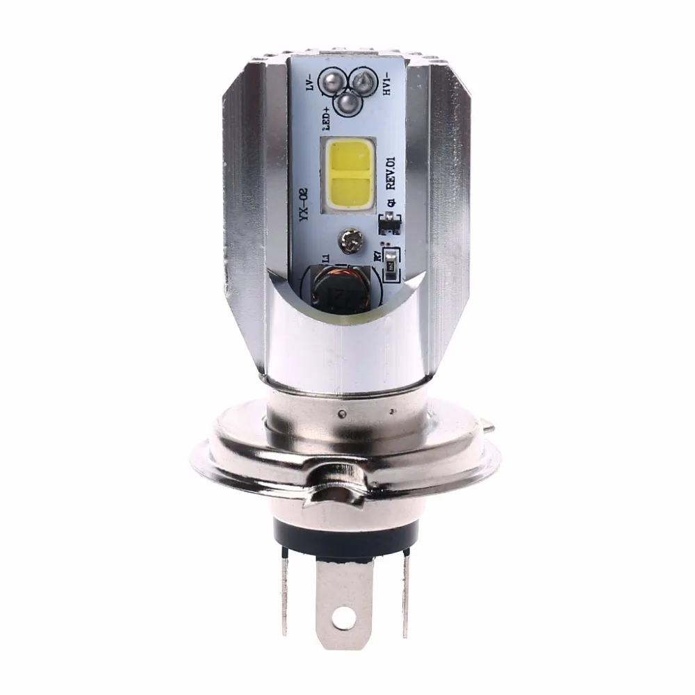 Светодиодный налобный фонарь для мотоцикла H4 6 80 в 12 Вт|Передние LED-фары авто| |