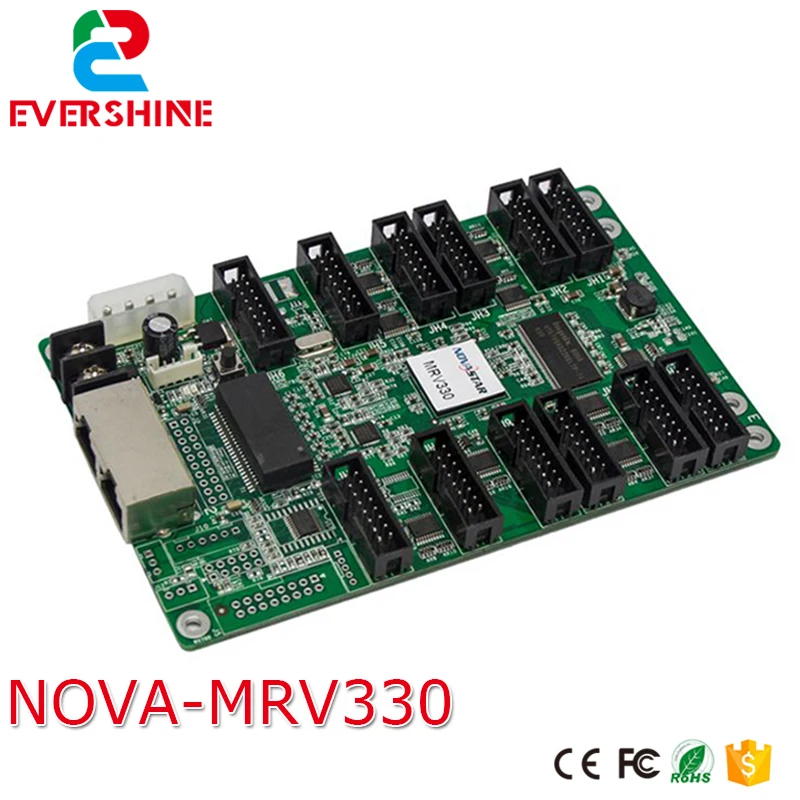 Nova MRV330 полноцветный светодиодный экран контроллер интегрированный 12 HUB75 порт