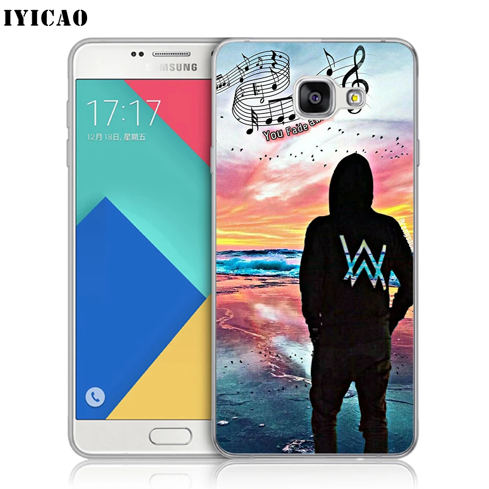 IYICAO Alan Walker singer Мягкий силиконовый чехол для телефона Samsung A10 A30 A40 A50 A70 M10 M20 M30 TPU