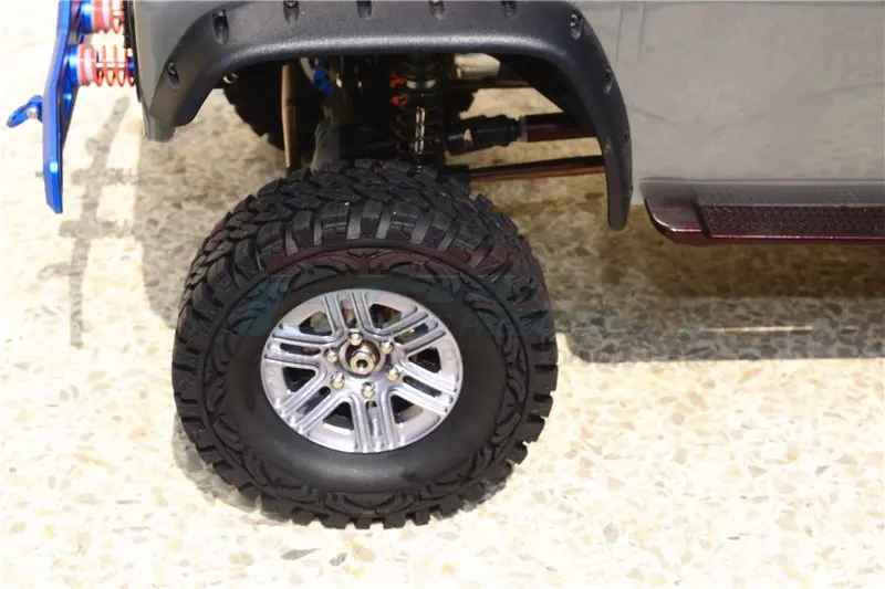 TRX TRX-4 TRX4 82056-4 Алюминиевый сплав 6-полюсные колеса и гусеничная шина + 21 мм