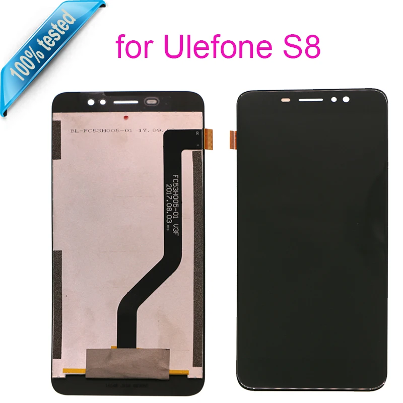 Для Ulefone S8 Pro ЖК дисплей Дисплей Сенсорный экран планшета телефон Запчасти с