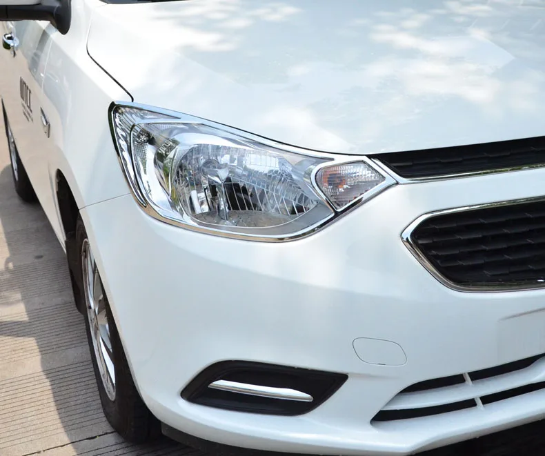 2 шт для Chevrolet sail 3- передний абажур фара декоративная крышка задний фонарь декоративная рамка
