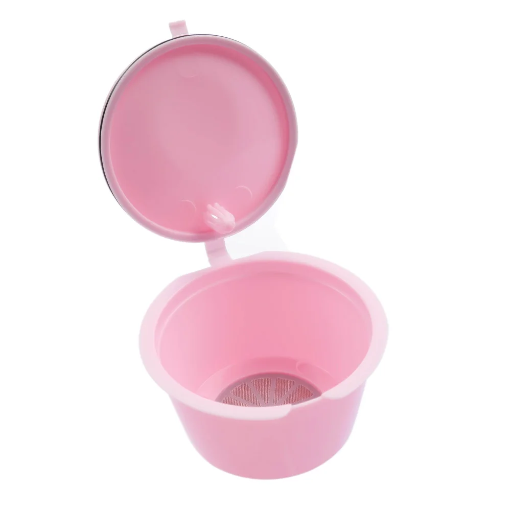 pink 13 цветов многоразовые Многоразовые стручки K-cups кофейные чашки используются более 50 раз кухонные аксессуары - Цвет: pink