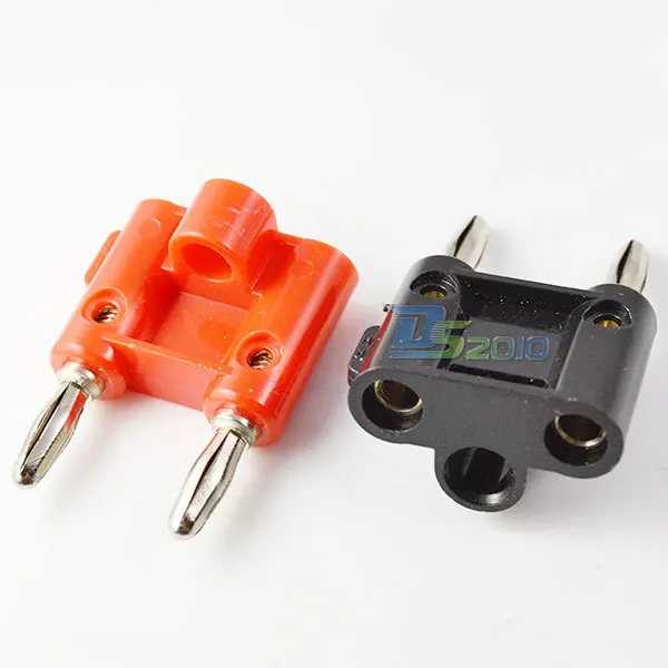 Высокое качество 1 пара винтов Тип двойная вилка типа банан Динамик Разъем