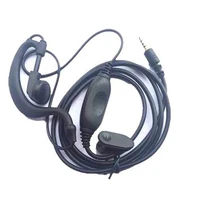 banggood original ptt earpiece earphone headset with microphone for puxing radio px 2r px 2r plus px a6 px a6plus