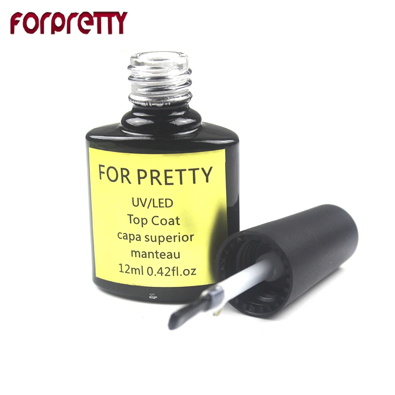 Гель лак для ногтей FORPRETTY Primer Esmalte верхнее покрытие УФ Unhas De laques 12 мл