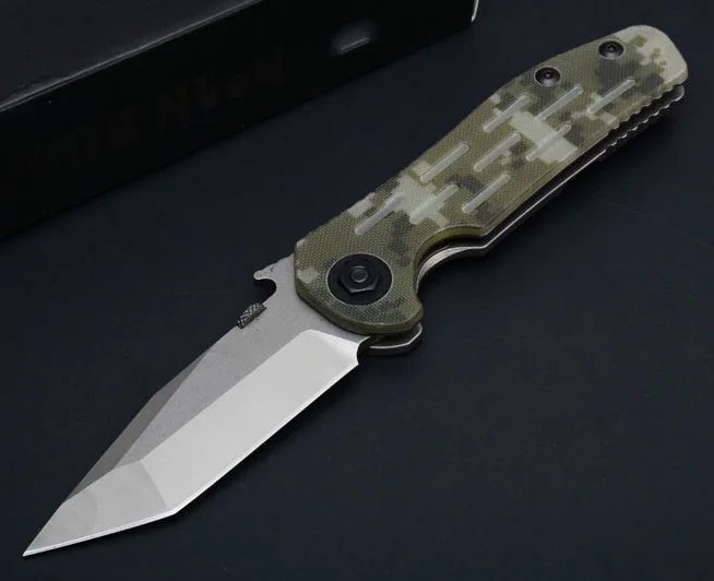 Светло-зеленый ZT0620 складной нож 9CR13 лезвие камень промытый G10 Ручка Тактический выживания кемпинг на открытом воздухе Охота карманный нож EDC ручной инструмент - Цвет: Светло-зеленый