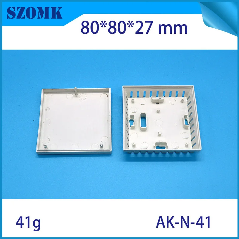 Пластиковая коробка для электроники диаметром 80*80*27 мм|box for|box for electronicboxes electronic