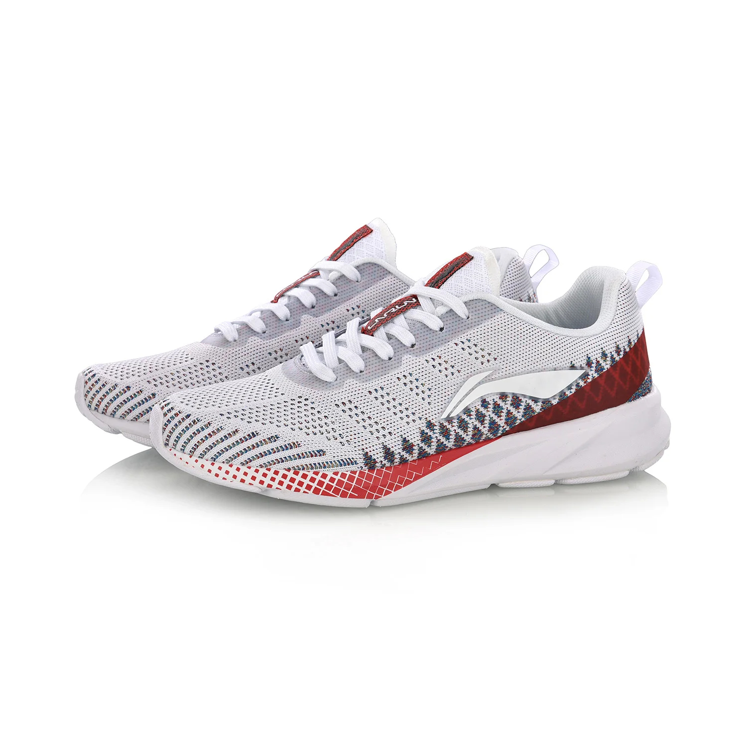 Li-Ning/женские кроссовки для бега с цветными зонами; удобные спортивные кроссовки с дышащей подкладкой; ARHN116 XYP752
