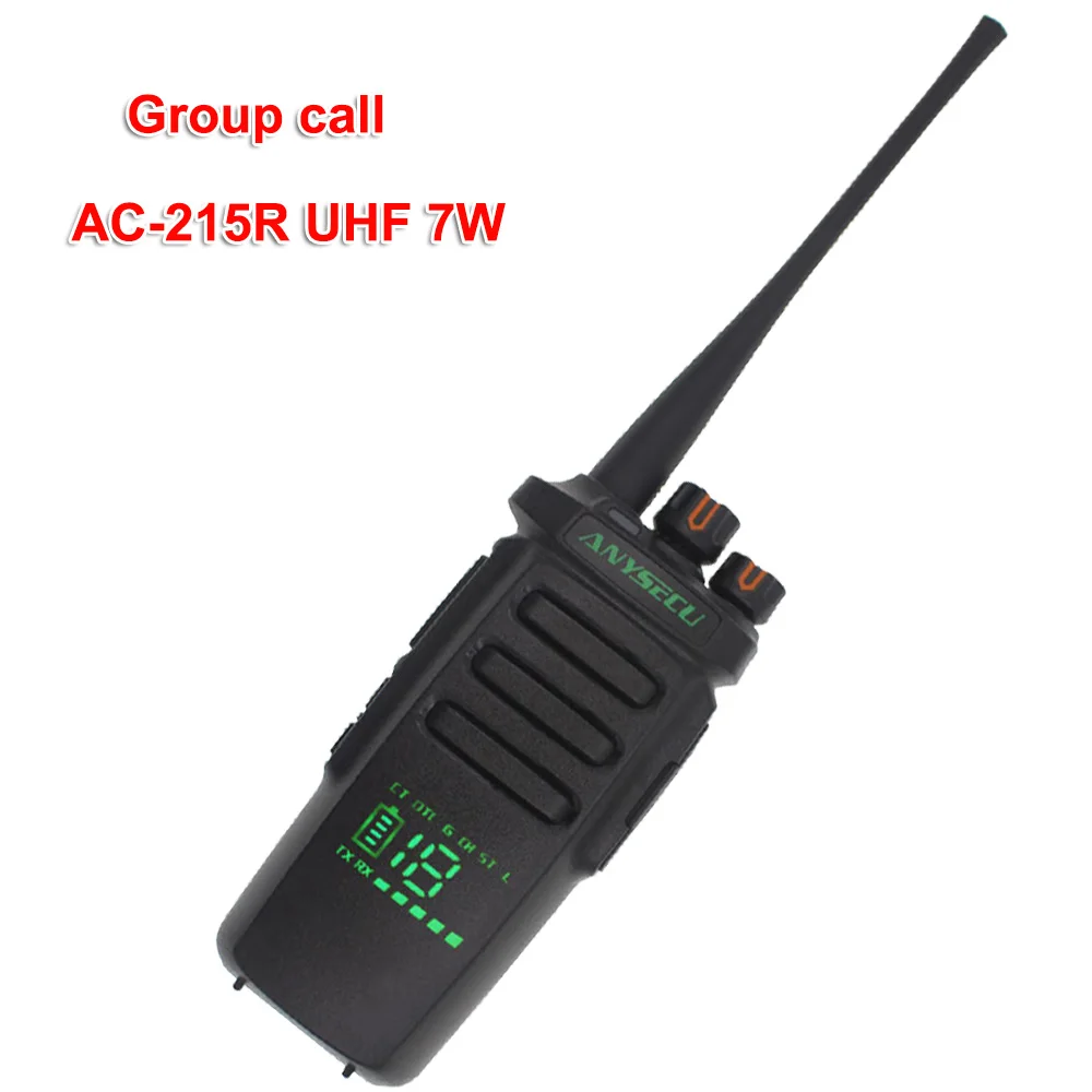 Рация Anysecu AC 215R 7 вт с активным дисплеем 400 480 мгц|Рации| |