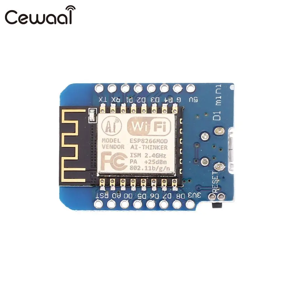 D1 Mini V2 NodeMcu 4M Bytes WiFi Development Board Shield Based ESP8266 | Электроника