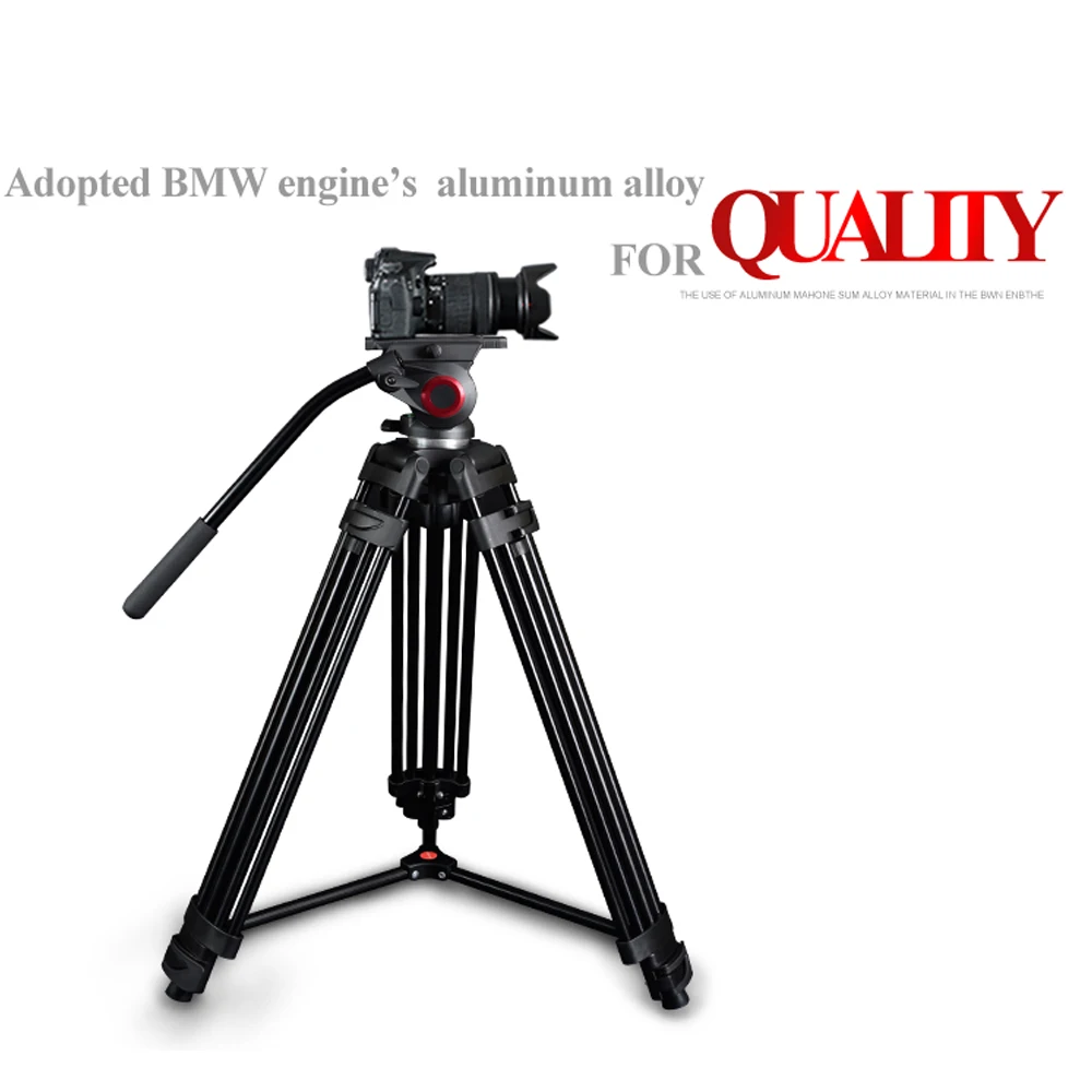 Miliboo MTT601A Профессиональный алюминиевый штатив подставка для Canon Nikon Sony DSLR камер