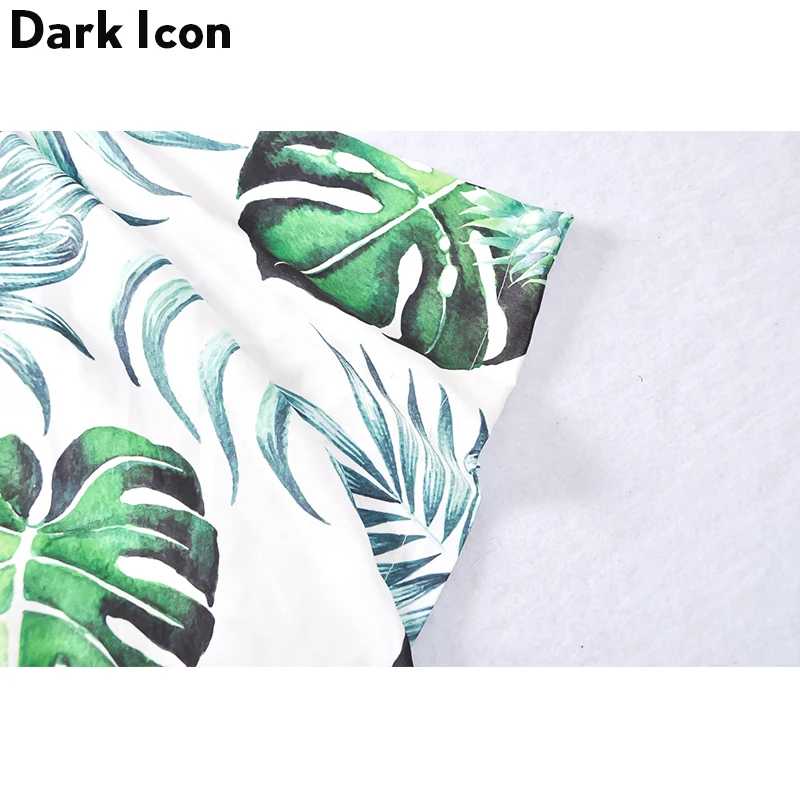 Dark Icon Planet кимоно с рукавом три четверти мужские летние пляжные рубашки 2019 для