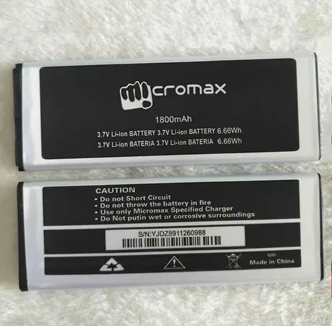 Аккумулятор AZK Для Micromax Q301 высококачественный аккумулятор 1800 мАч|Аккумуляторы