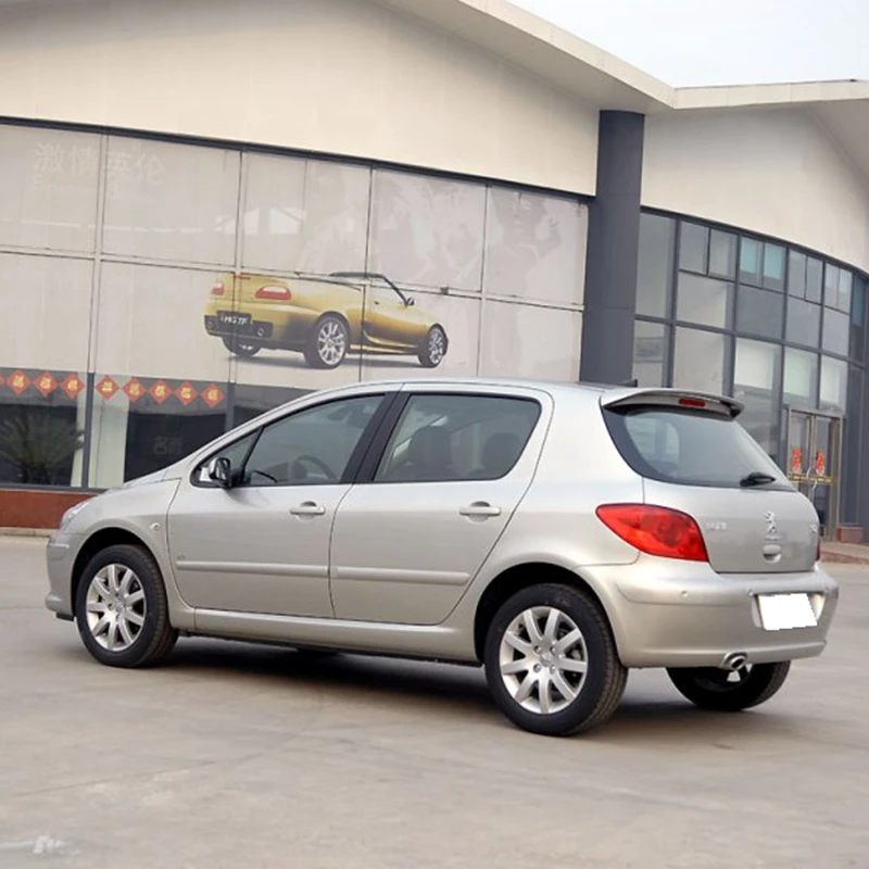 Спойлер для хэтчбека Peugeot 307 2006 2012 высококачественный спойлер из АБС пластика