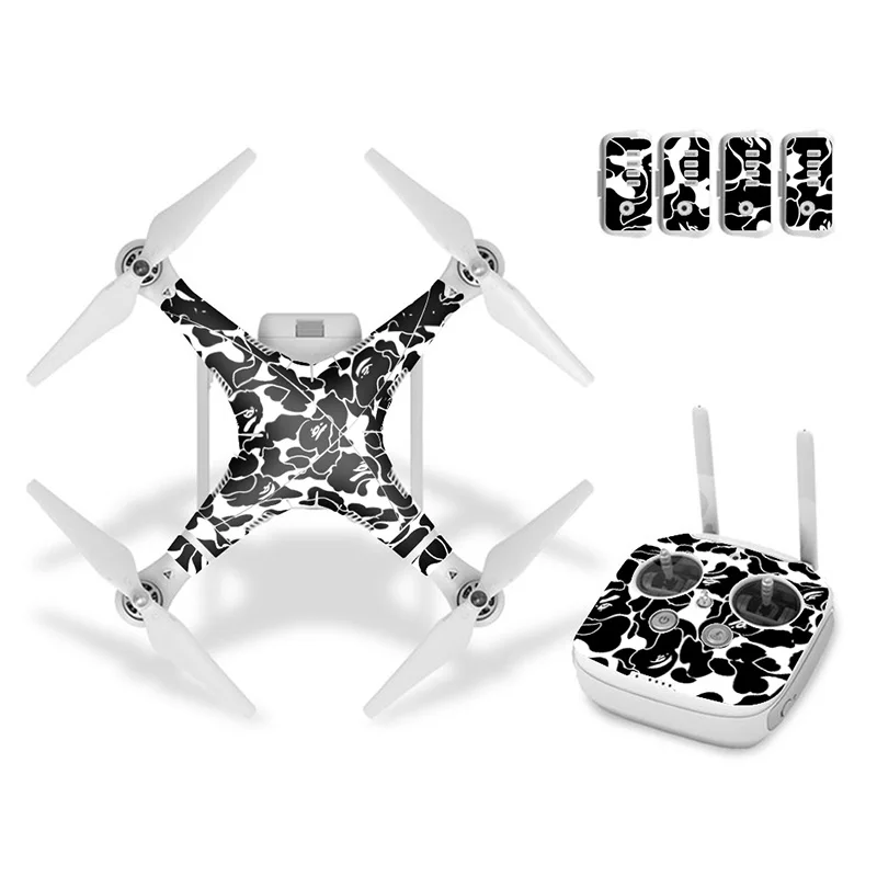 Sunnylife Air Аксессуары DecalsSkin улыбка наклейка в виде акулы для DJI PHANTOM 3 кожи