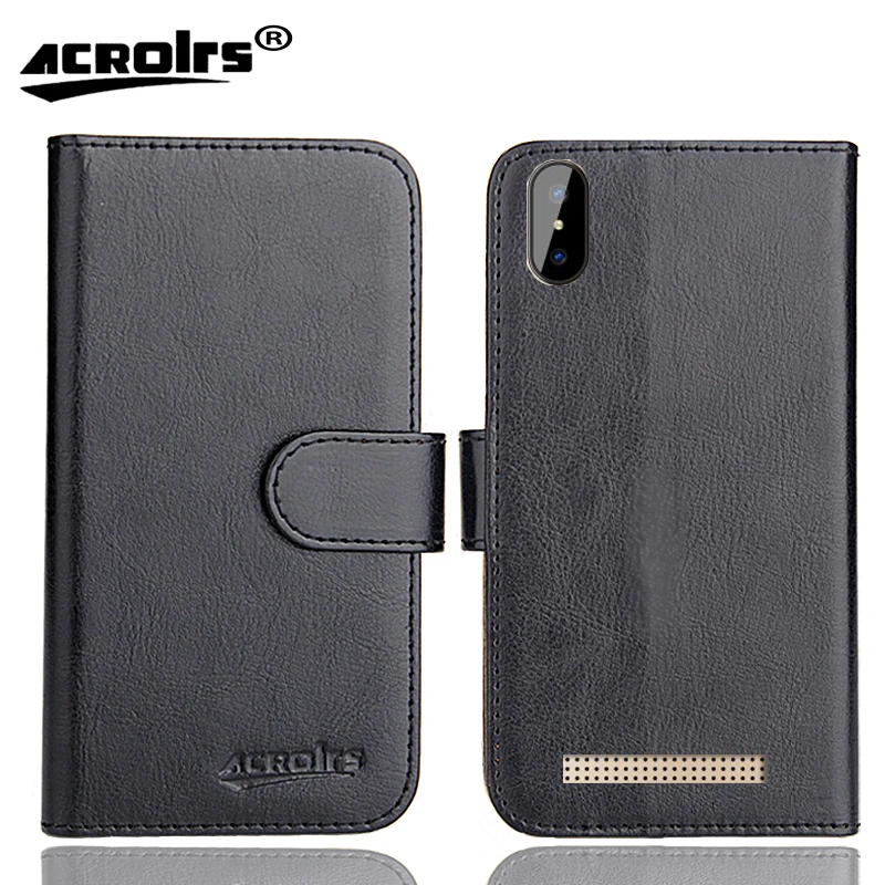 Кожаный эксклюзивный чехол INOI 3 Power 6 цветов Специальный для телефона Crazy Horse s