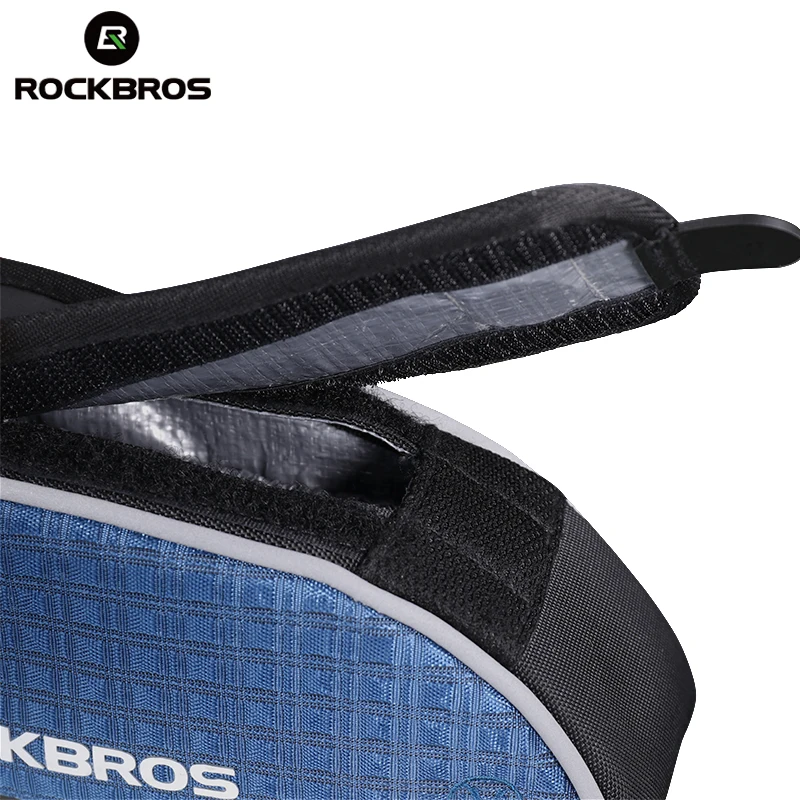 ROCKBROS велосипедная сумка непромокаемая нейлоновая велосипедная верхняя труба сумка с крышкой большая емкость для горной дороги Аксессуары для велосипеда