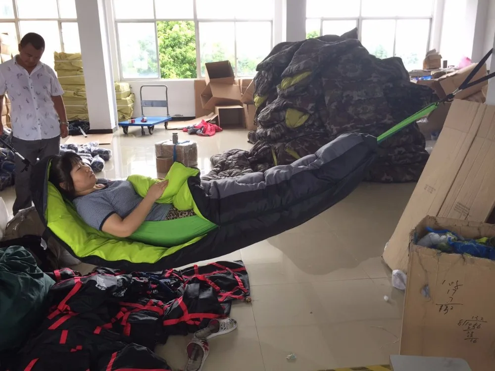 Лидер продаж спальный мешок гамак Underquilt палатки, CZX-157B висит Underquilt палатки, спальный мешок гамак, гамак спальный мешок