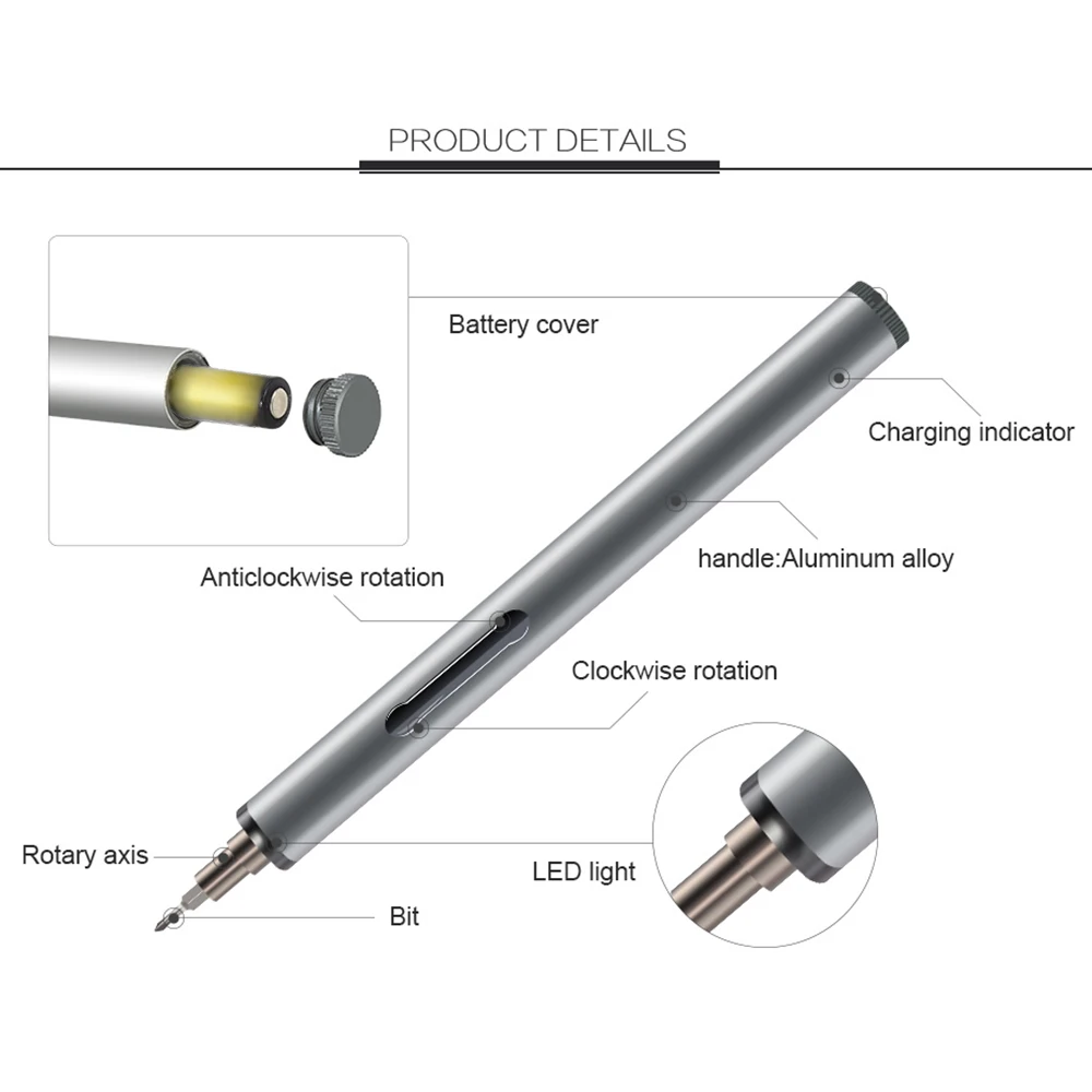 Лучшая мини электрическая отвертка для разборки ремонтный набор инструментов
