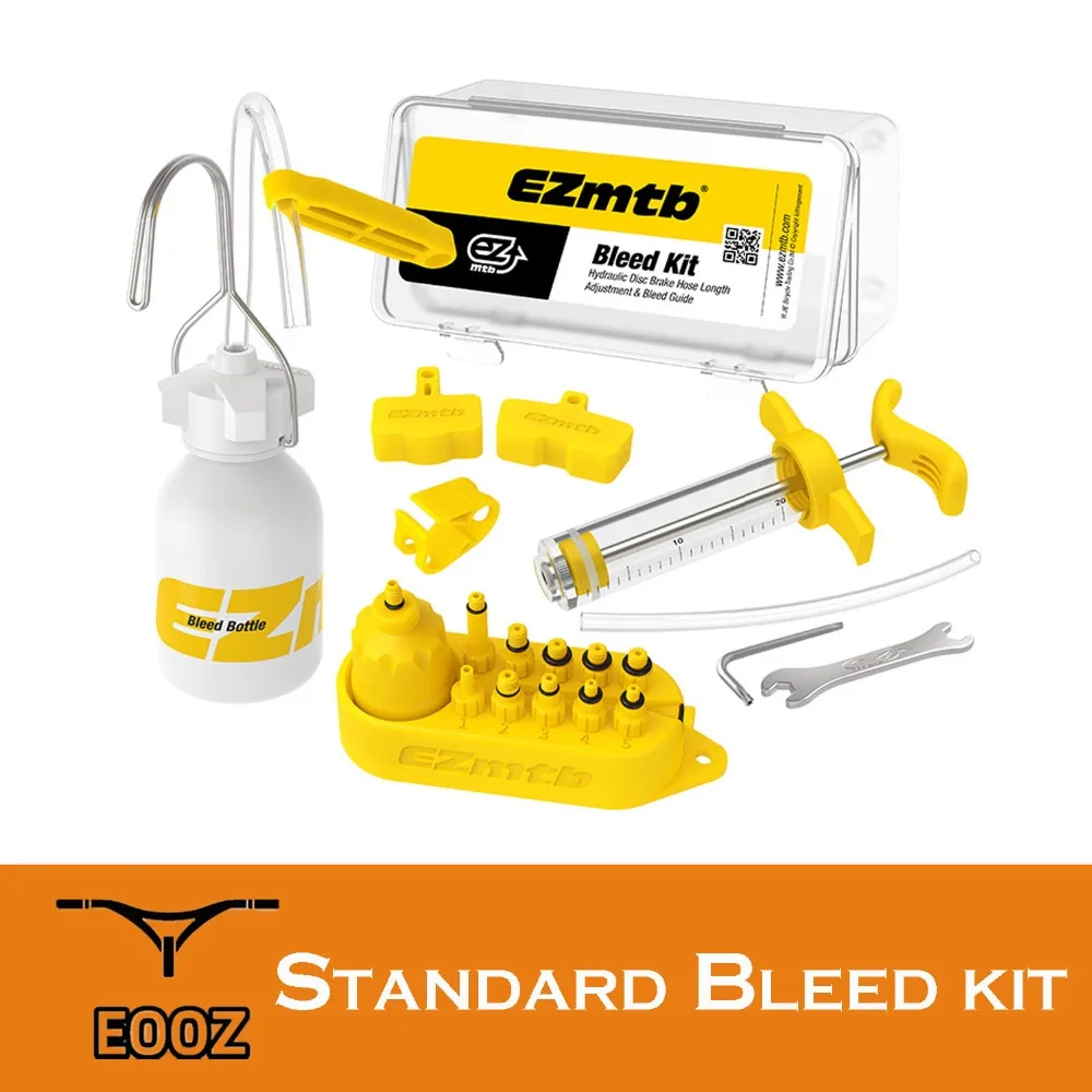 

EZmtb Universal Bicycle Hydraulic Disc Brake Bleed Kit For shimano magura hayes formula sram avid giant zoom