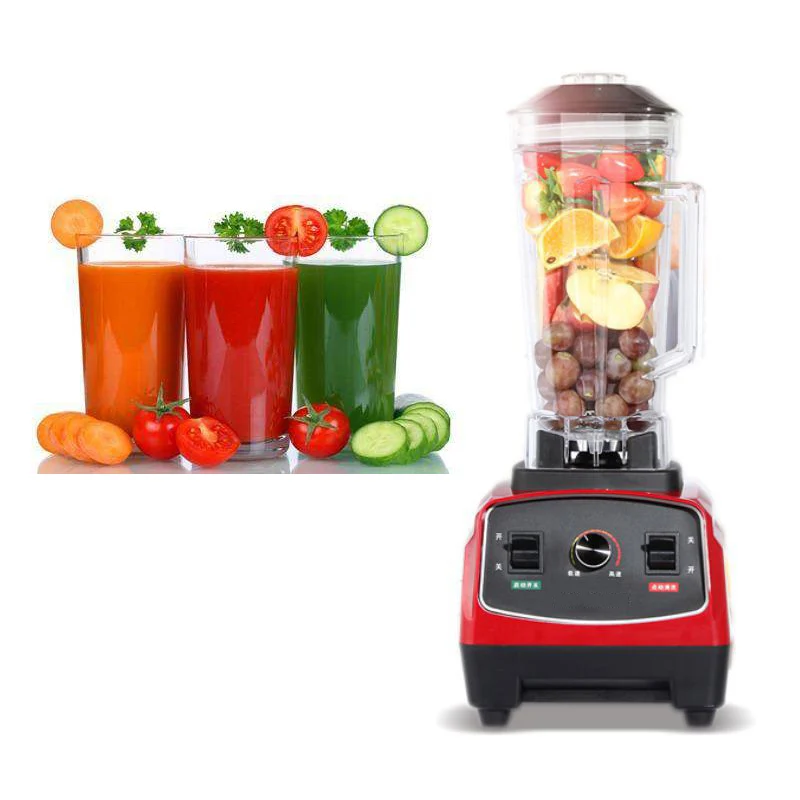 SHIPULE бесплатная доставка 1650 Вт мощный коммерческий блендер зеркальный кухонный