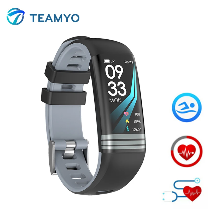 Умный Фитнес браслет Teamyo G26S цветной экран IP67 водонепроницаемый с пульсометром
