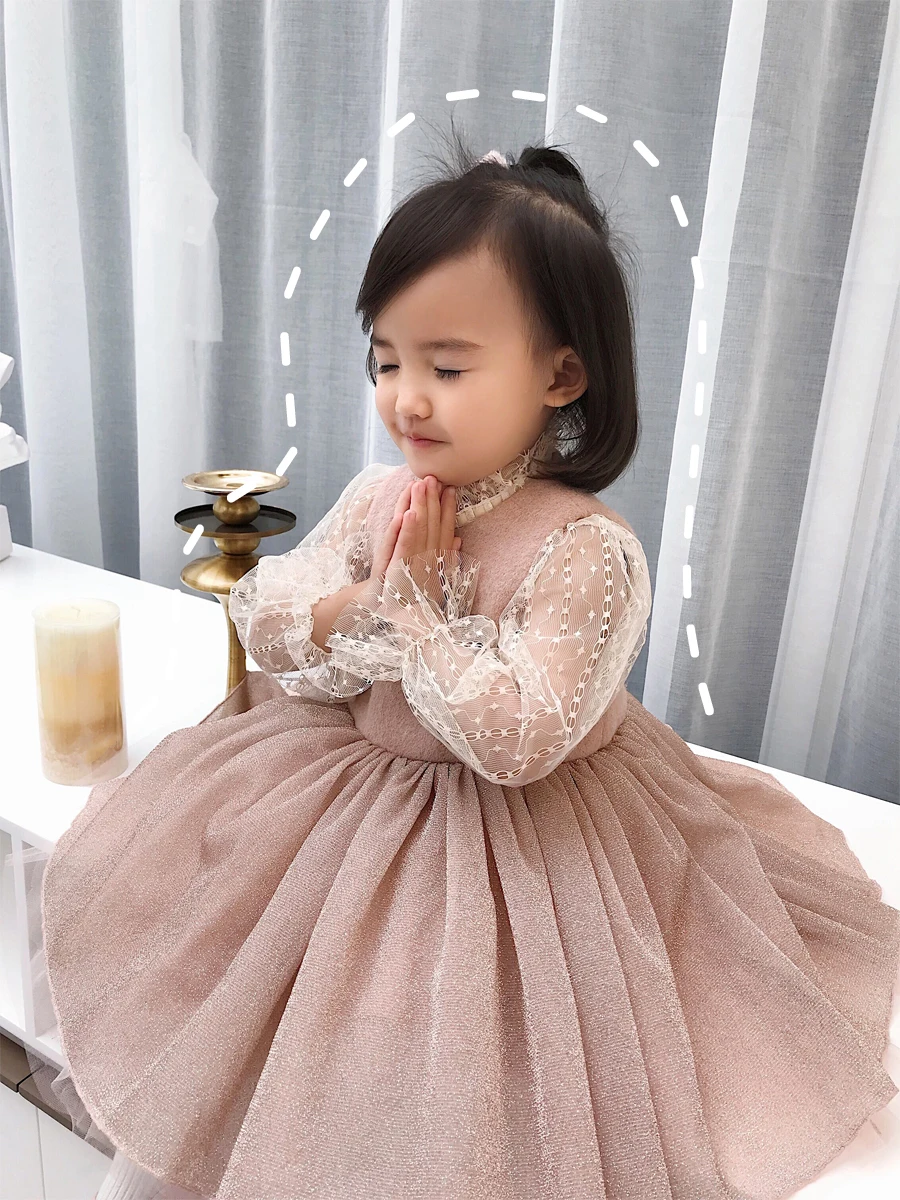 Платье для маленьких девочек на свадьбу вечеринку день рождения особых случаев