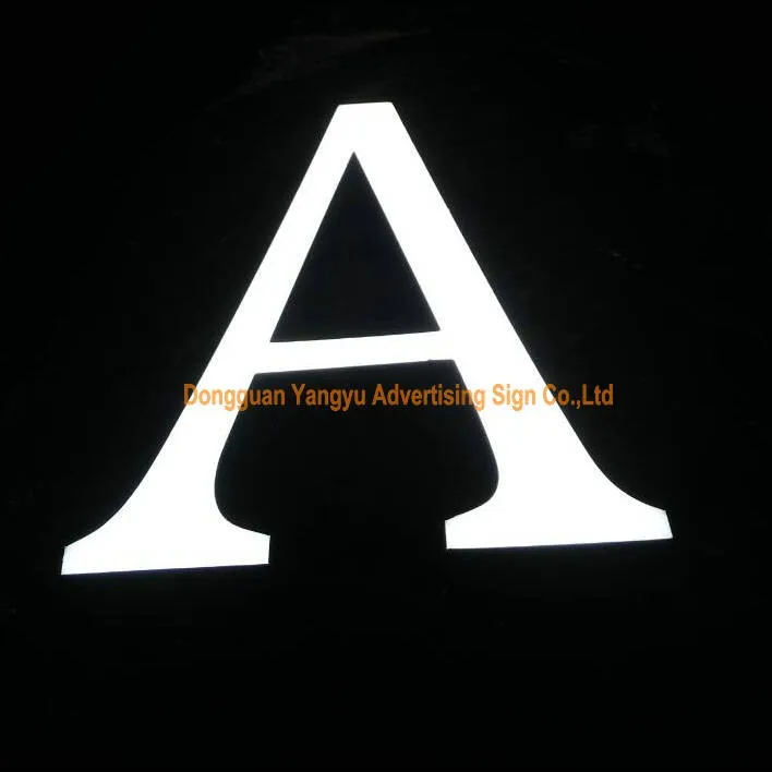 Наружные передние светящиеся эпоксидные буквы из эпоксидной смолы | Лампы и