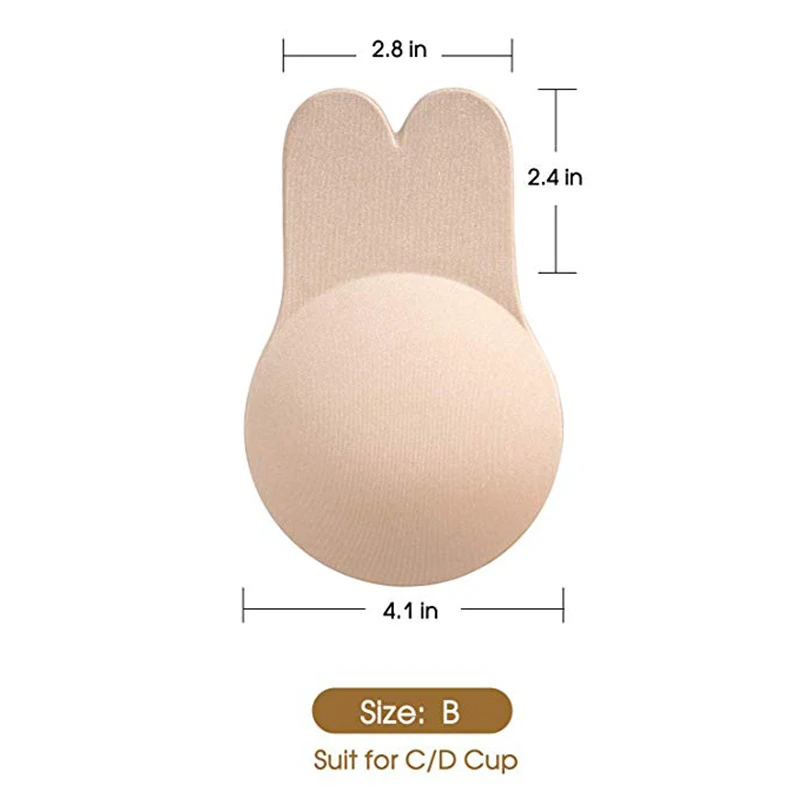 1Pair Beige-10.5cm Без бретелек самоклеющийся бюстгалтер Крышка для соски от бутылки для вскармливания ребенка многоразовый силиконовый невидимый бюстгальтер белье Pad Enhancers пуш-ап бюстгальтер вечерние платья - Цвет: 1Pair Beige-10.5cm