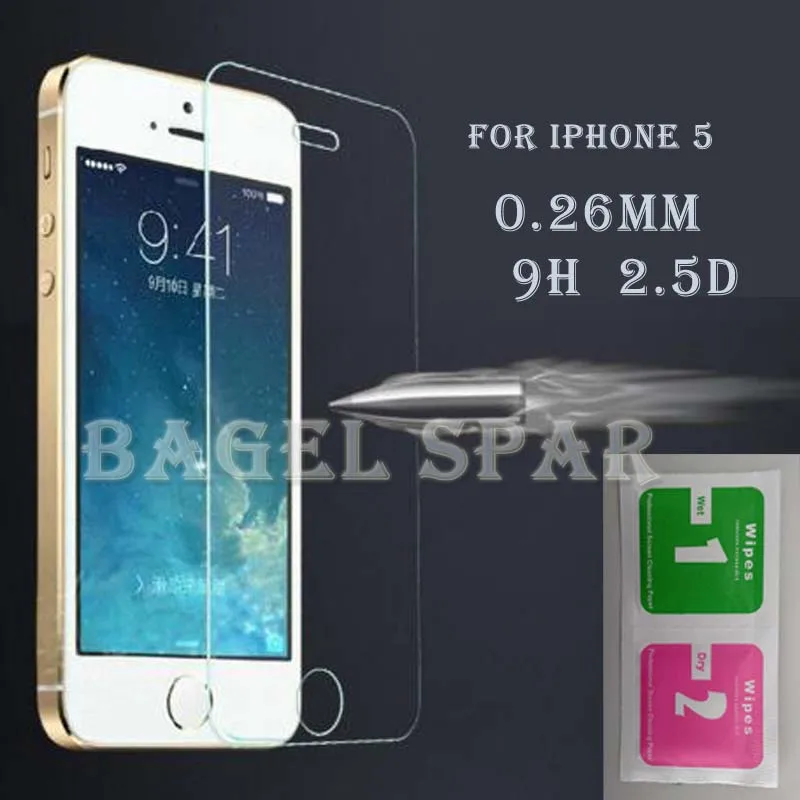For Iphone 5 6 7 8 Plus Tempered Glass For Apple 7 Screen Protective Film For i6 6S 5C 5S Pelicula De Vidro