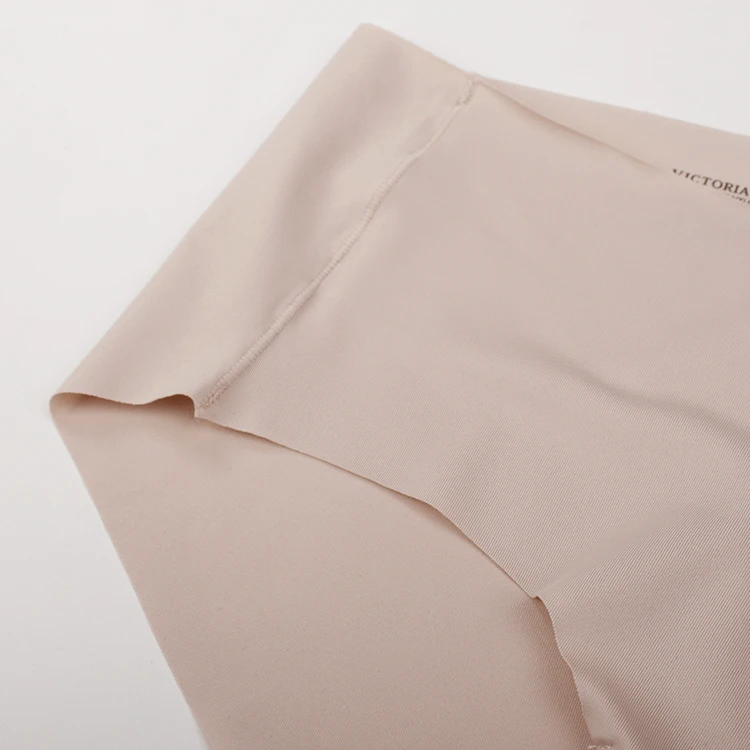 Однотонное ультратонкое цельное бесшовное нижнее белье женские эластичные