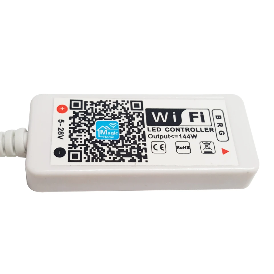 Новое поступление миниатюрный контроллер RGB с Wi-Fi 12 В постоянного тока для