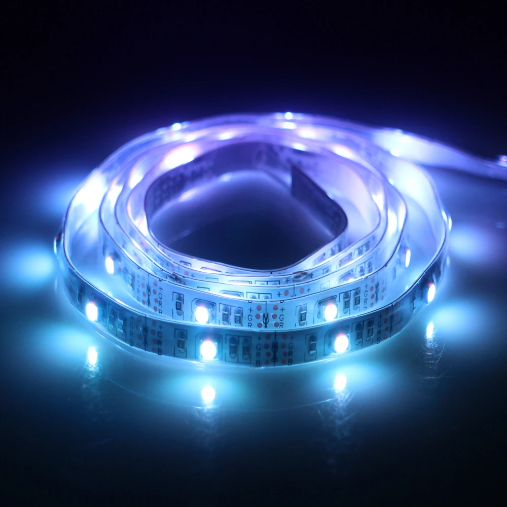 USB 5 В 1 м 40 светодиодов SMD 3528 Светодиодные ленты Гибкая RGB Цвет Изменение