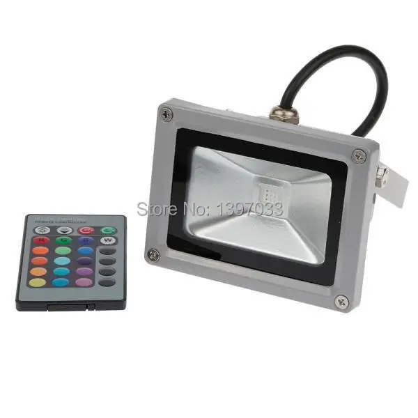 Наружное светодиодное освещение RGB 10 Вт 20 30 50 100 прожекторное изменение цвета +