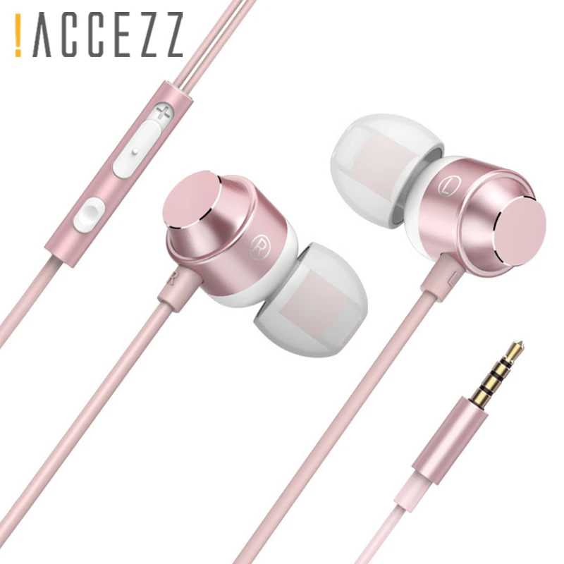 ! Наушники ACCEZZ In Ear магнитная гарнитура с микрофоном для Xiaomi Huawei Samsung компьютера