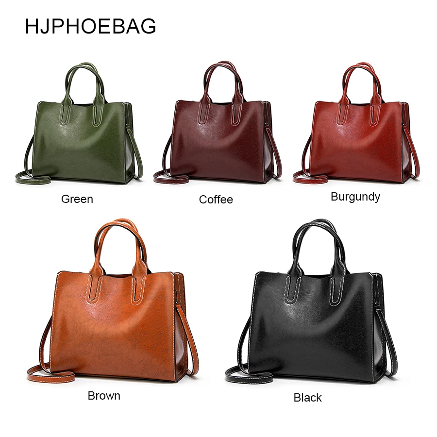 HJPHOEBAG роскошные кожаные сумки женские сумки Дамская большая сумка-тоут женская сумка на плечо из искусственной кожи женская сумка-мессенджер bolsa feminina YC001