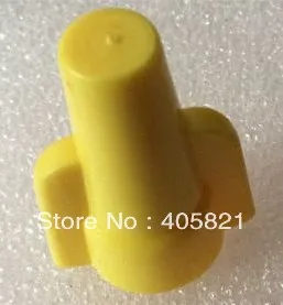 

Double wings screw on wire connectors yellow For Wire MIN #18*2/ MAX#12*3