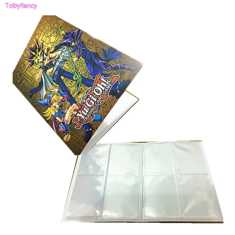 112 карт емкость YUGIOH карты держатель Binders Альбомы для Yugioh настольная игра