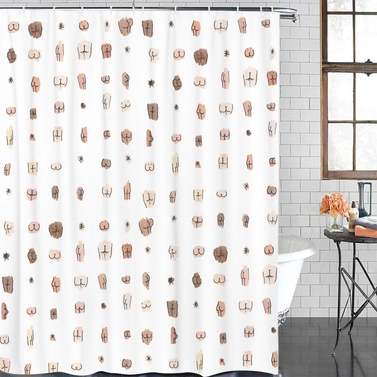 Сверхдлинные тканевые занавески для ванной и душа декоративные наборы с