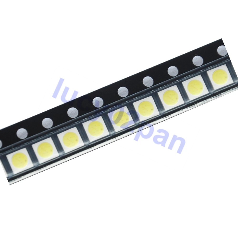 Светодиодные лампы EVERLIGHT 1 Вт 3030 3 в 100 шт./лот | Электронные компоненты и