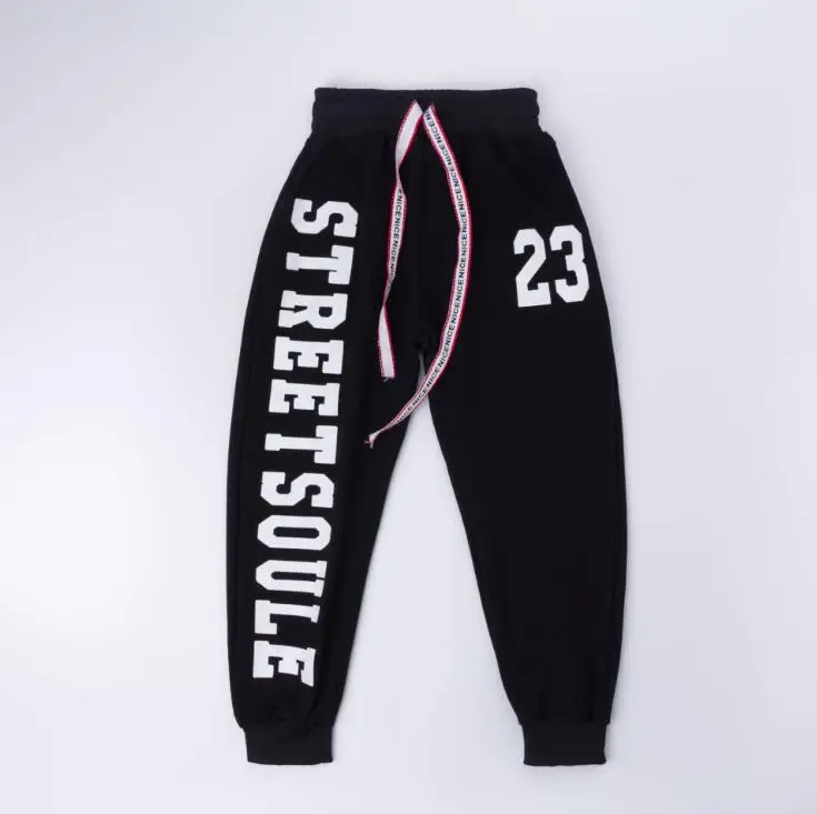 Pants C2 От 3 до 16 лет комплект летней одежды для девочек; уличные костюмы в стиле хип-хоп для девочек; Детские Современные топы с высокой талией для джазовых танцев; ensemble fille - Цвет: Pants C2