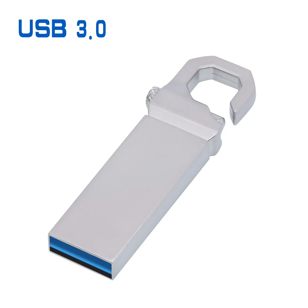 silver Usb флеш-накопитель с логотипом на заказ, 128 ГБ, 64 ГБ, 32 ГБ, металлический накопитель hp, 16 ГБ, 8 ГБ, бизнес-подарок,, Usb более 10 шт - Цвет: silver