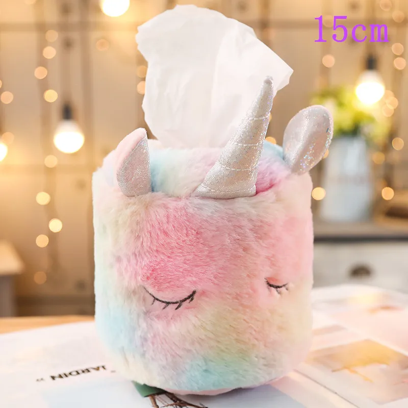 23 см Kawaii Единорог плюшевые мягкие куклы милые животные подушки с лошадью ткань накачки хранения для детей подарки на день рождения - Цвет: 15cm