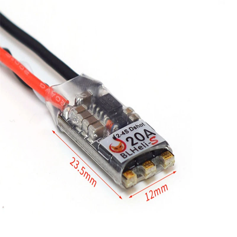 2018 новый Fox 20A BLheli_S BB2 2 4S бесщеточный ESC поддержка DShot600 для радиоуправляемого дрона