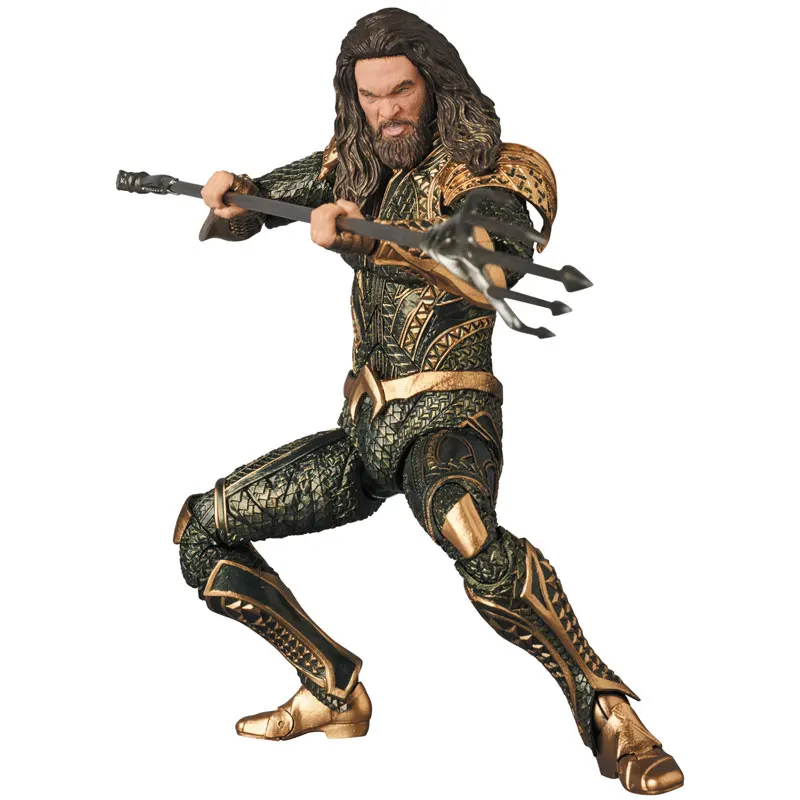 DC Лига Справедливости MAFEX Аквамен 061 флэш Аквамен чудо-женщина Бэтмен Супермен фигурка игрушка кукла