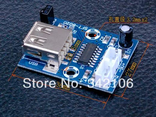 Бесплатная доставка! Мини музыкальный декодер без потерь WAV + MP3 плата super APE 12 В USB