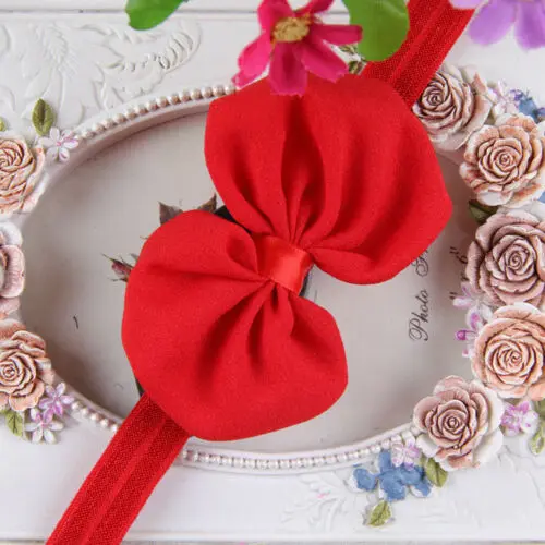 1Piece Baby Headbands Headwear Girls Bow Knot Hairband Head Band Infant Newborn Bows Toddlers Lovely 2019 | Детская одежда и обувь