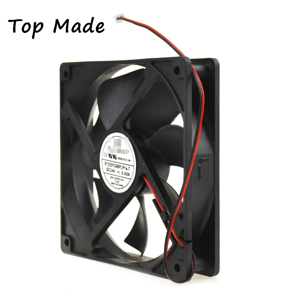 Охлаждающий вентилятор для PELKO MOTORS R1225Y24BPLP1S 7 24V 0.43A 120*120*25 мм|Кулеры и системы